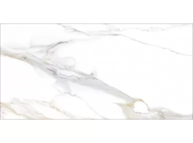 Aurora Gold Poler Rect. 30x60 - płytka gresowa imitująca biały marmur