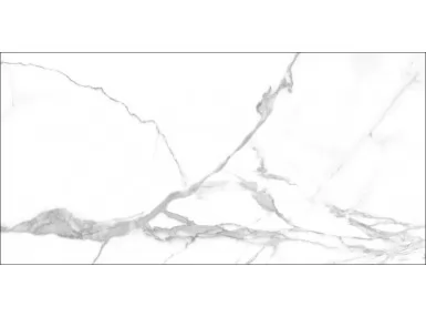 Num Blanco Glossy Rect. 60x120 - płytka gresowa imitująca biały marmur