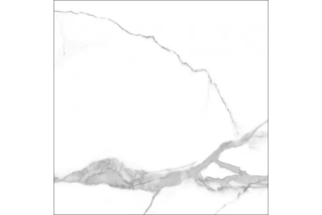 Num Blanco Glossy Rect. 60x60 - płytka gresowa imitująca biały marmur