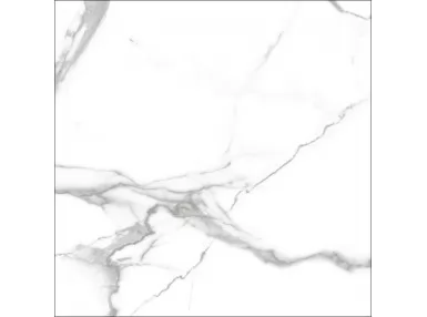 Kaunas Blanco Natural Rect. 60x60 - płytka gresowa imitująca biały marmur