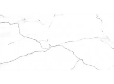 Nilo Blanco Natural Rect. 60x120 - płytka gresowa imitująca biały marmur