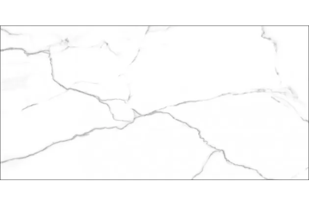 Nilo Blanco Natural Rect. 60x120 - płytka gresowa imitująca biały marmur