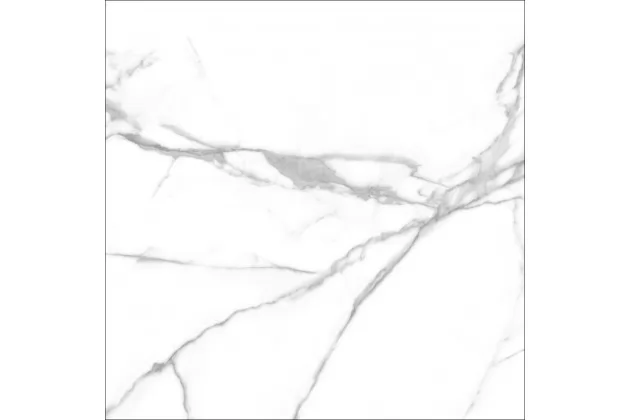 Nilo Blanco Natural Rect. 90x90 - płytka gresowa imitująca biały marmur