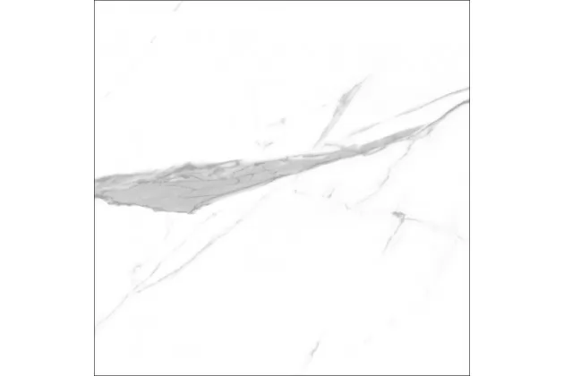 Nilo Blanco Poler Rect. 60x60 - płytka gresowa imitująca biały marmur