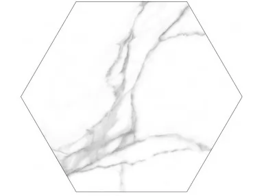 Nilo Blanco Natural Malla Hexagona 25,8x29 - płytka gresowa