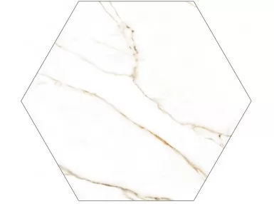 Brera Gold Hexagona Natural 25,8x29 - płytka gresowa