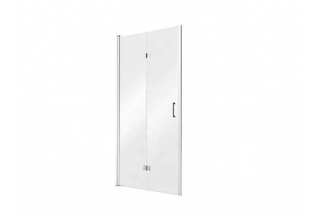 Drzwi łamane /harmonijkowe Exo-H 100x 190 - szkło przejrzyste