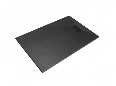 Vexo Black 120x90 czarny brodzik prostokątny