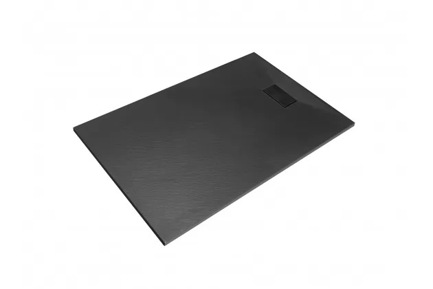 Vexo Black 130x90 czarny brodzik prostokątny