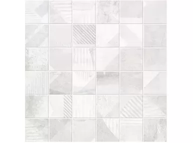 Mosaico Deco Brooklyn Blanco 30×30 - płytka gresowa