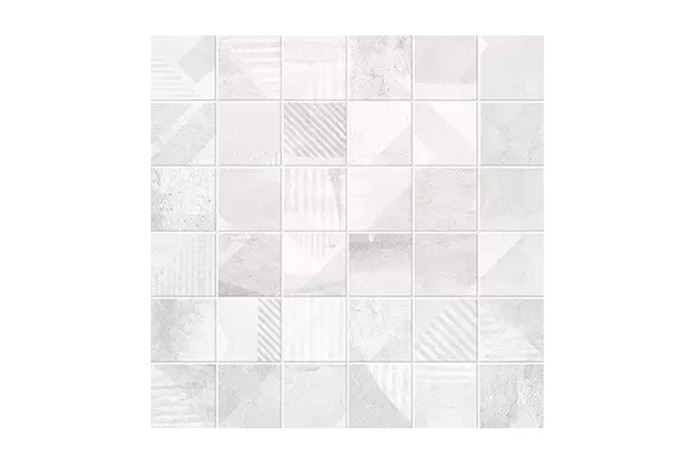 Mosaico Deco Brooklyn Blanco 30×30 - płytka gresowa