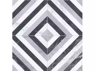 Velvet-Geo Diamond 33,15x33,15 - wzorzysta płytka gresowa