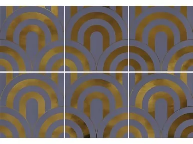 Takada Indigo Oro 23x33,5 - płytka ścienna