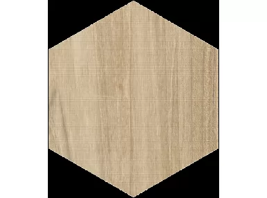 Hexagono Gamma Beige 23,3x26,8 - płytka heksagonalna drewnopodobna