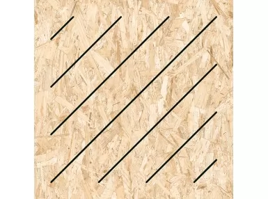 Masai-R Natural Grafit 59,3x59,3 - płytka gresowa drewnopodobna