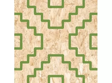 Seriaki-R Natural Verde 59,3x59,3 - płytka gresowa drewnopodobna