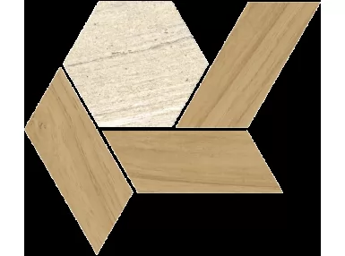 Mosaico Lesnaya Beige 20x17,5 - płytka gresowa