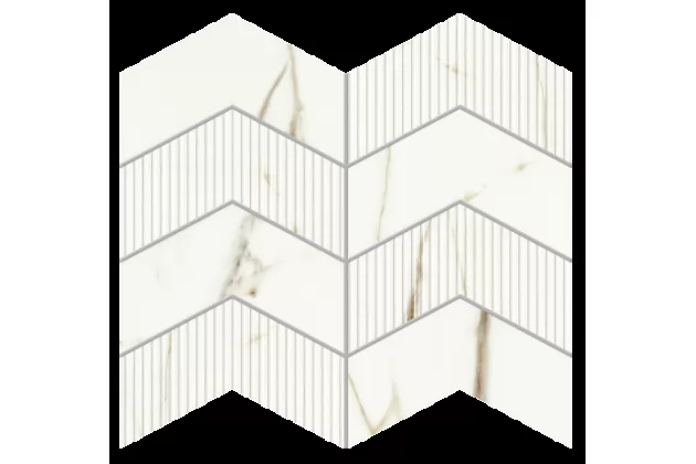 Sable White Mosaico 25x29,8 - płytka ścienna