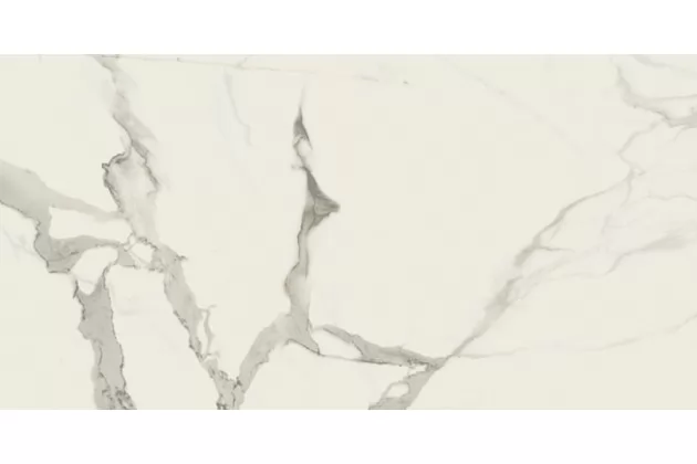 Statuario Natural Rekt. 60x120 - płytka gresowa polerowana imitujące marmur