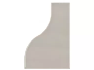 Curve Grey Gloss 8,3×12 - płytka ścienna