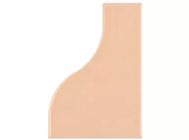 Curve Pink Matt 8,3×12 - płytka ścienna