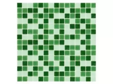 QMX Green 32.7x32.7 - Mozaika szklana