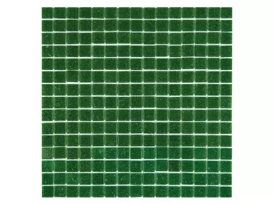 Q Dark Green 32.7x32.7 - Mozaika szklana