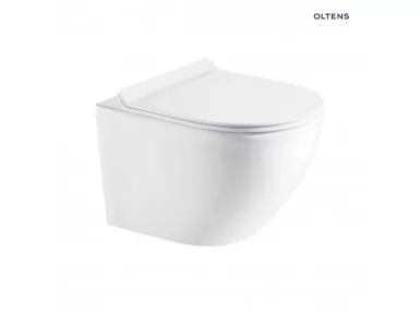Oltens Hamnes miska WC wisząca PureRim z powłoką SmartClean biała