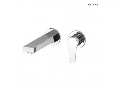 Oltens Jog bateria umywalkowa podtynkowa kompletna chrom