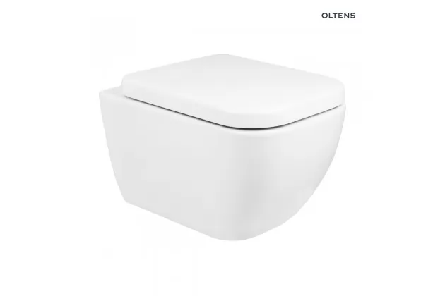 Oltens Vernal miska WC wisząca PureRim z powłoką SmartClean biała