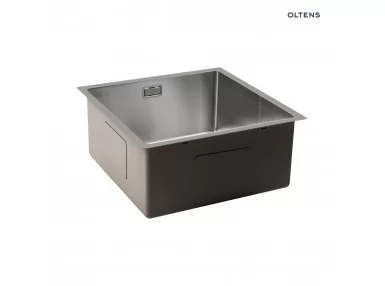 Oltens Stalvask zlewozmywak stalowy 1-komorowy 44x44 cm stal polerowana