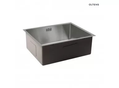 Oltens Stalvask zlewozmywak stalowy 1-komorowy 54x44 cm stal polerowana