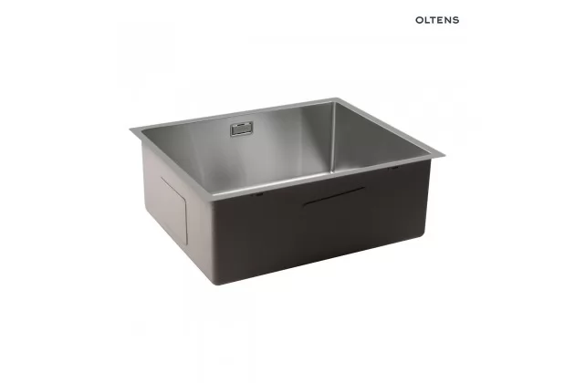Oltens Stalvask zlewozmywak stalowy 1-komorowy 54x44 cm stal polerowana