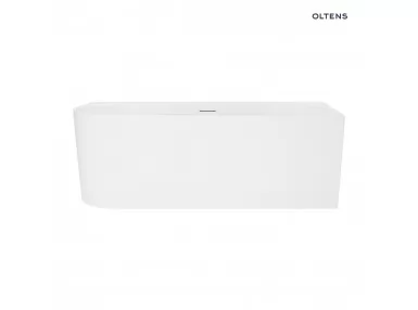 Oltens Delva wanna wolnostojąca narożna 170x80 cm prawa biała