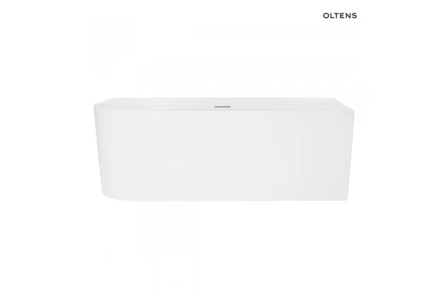 Oltens Delva wanna wolnostojąca narożna 170x80 cm prawa biała