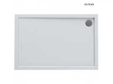Oltens Superior brodzik 140x90 cm prostokątny akrylowy biały