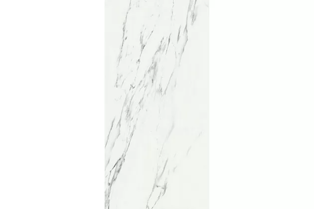 Marbleplay Venato Lux Rekt. 58x116, M4LM - Biała płytka imitująca marmur