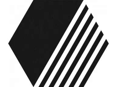 Hexa Unic Negro 23x27 - płytka gresowa heksagonalna