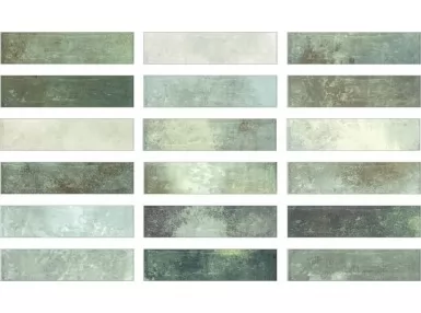 Calm Moss Gloss 6x25 - płytka ścienna