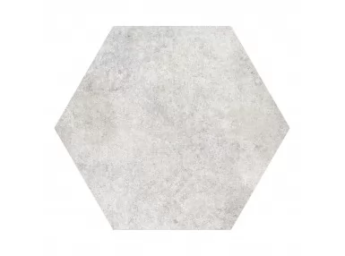 Cement Hex White 15x17,3 - płytka gresowa