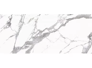 Calacatta White Satyna Rekt. 119,7x279,7 - płytka gresowa