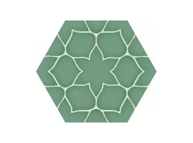 Kerala Aqua 28,5x33 - płytka gresowa heksagonalna