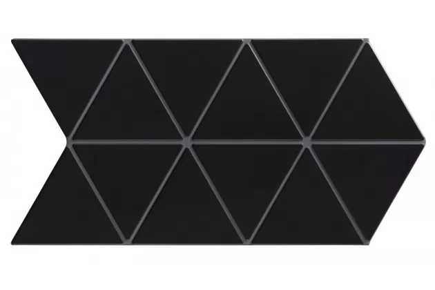 Trangle Black 48,5x28 - płytka gresowa