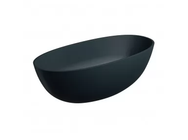 Wanna wolnostojąca Shell M+ black lava 160x75 cm SHELLWWBLV