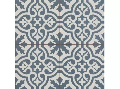 Duomo Berkeley Slaty Blue 45x45 - wzorzysta płytka gresowa