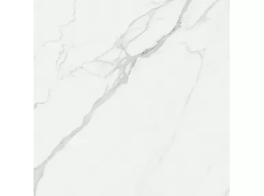 White Marble Statuario Lap. 121x121 - płytka gresowa