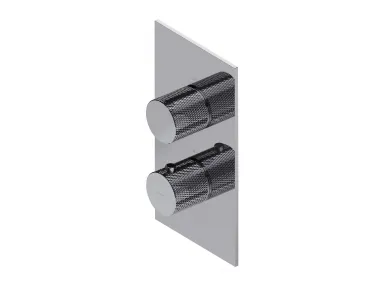 CONTOUR termostatyczna bateria prysznicowo-wannowa podtynkowa chrom -  CT8036CR