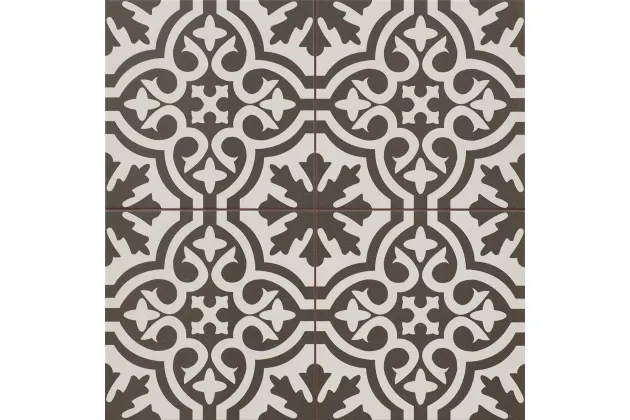 Duomo Berkeley Charcoal 45x45 - wzorzysta płytka gresowa