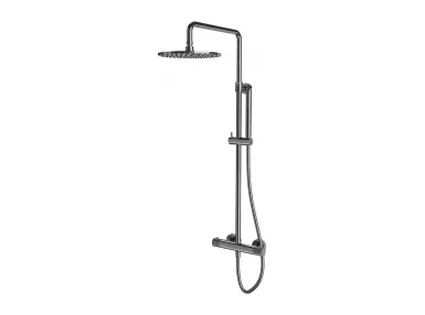 CONTOUR termostatyczny system prysznicowy natynkowy chrom - CT8044CR