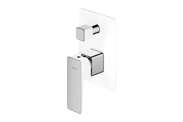 PARMA bateria prysznicowo-wannowa podtynkowa chrom / biały - PM7435CRB